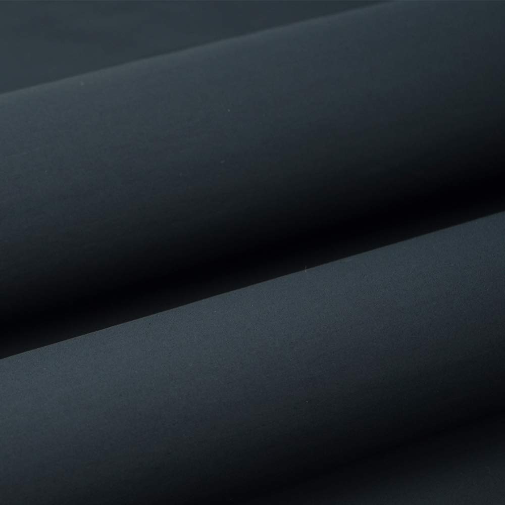 Master FAB -Black 100% Cotton Fabric by The Yard for Sewing DIY Crafting Fashion Design Washable Cloth Bundles Voile;Full Width cuttable39 x 55inches (100x140cm) (Black Solid)