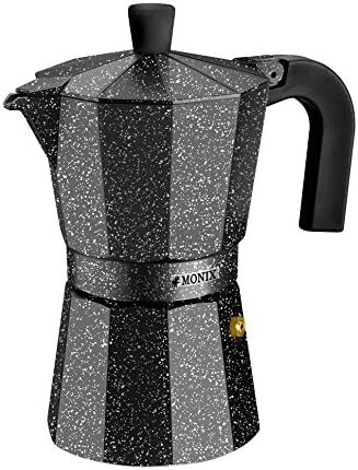 Monix Vitro Rock Aluminum Express Coffee Maker - 6 Cups