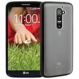 CellJoy LG G2 Case Protective [Slim Trim Hybrid] Exact Fit Dual Material TPU Protection Cover [Retail Packaged] (Black)