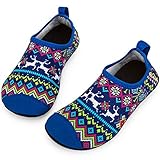 Crova Kids Water Shoes Quick Dry Aqua Socks Non-Slip Barefoot Sports Shoes for Boys Girls Toddler