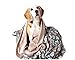 UTEX Premium Microfiber Pet Blanket, for Small/Medium/Large Dogs, Puppy Kitten Bed, Warm, Soft, Plush (Small (32 x 24), Sleeping Dog)