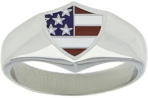 LDS Bookstore USA Flag Ring