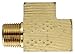 Eaton Weatherhead 3750X6 Brass CA360 Fitting, Street Tee, 3/8