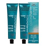 Wella Color Charm Demi-Permanent Haircolor 6N Dark Natural Blonde Pack of 2