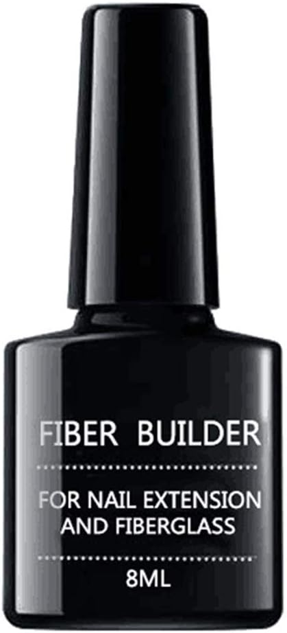 blackbirdlee Nail Polish Gel, Nail Extension Fiberglass Gel Fake Tips Builder Glass Fibers UV Varnish Lacquer, UV LED Nail Lacquer Manicure Nail Art Tool Kit