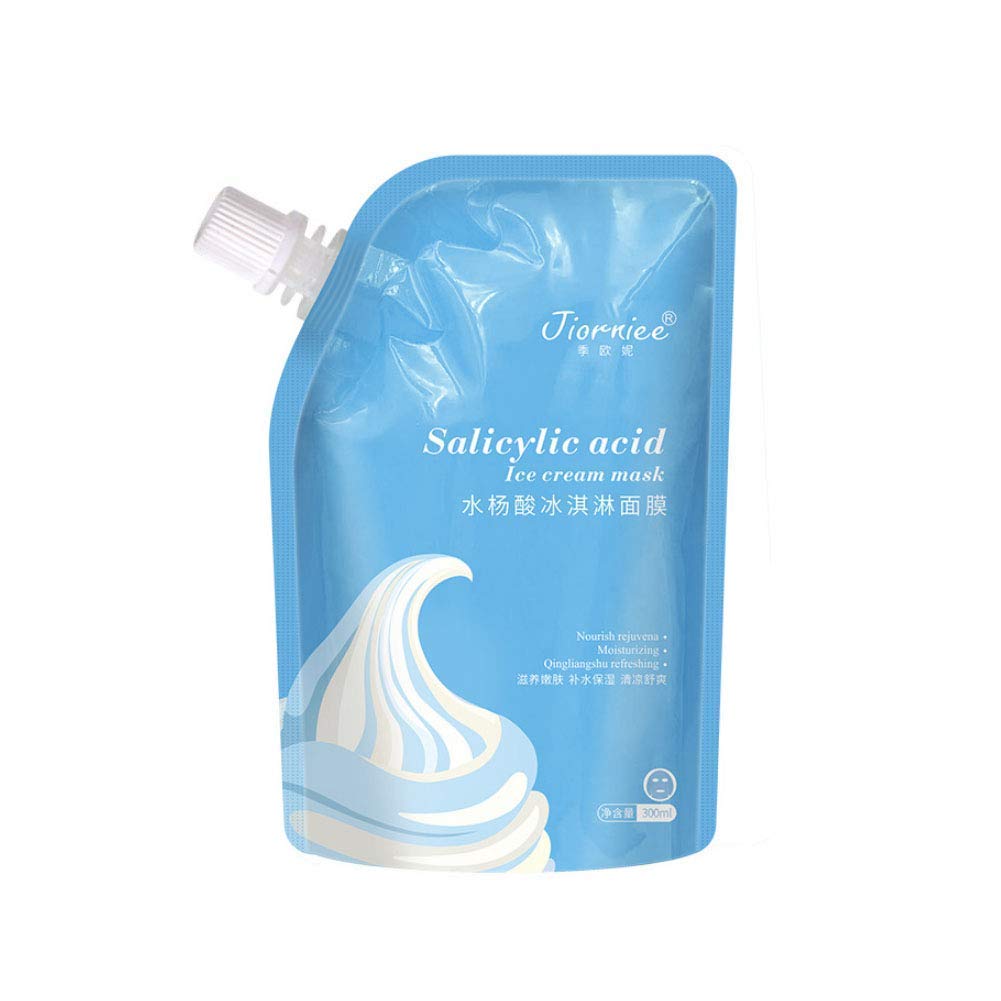 Salicylic Acid Ice Cream Mask Acne Moisturizing Smear Mask