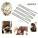 200Pcs,Professional Golden Bobby Pins U Shape Hair Pins for Women Girls and Hairdressing Salon Doubtless Bay (2.4 Inches)