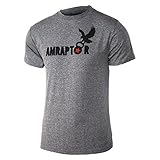 AMRAPTOR - Men's AMRAP WOD Gray Triblend T-Shirt