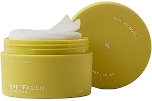 Barefaced Polishing Pads, Clinical-Grade Exfoliating Treatment, Face and Body, Peel Pads, 15% Glycolic Acid, Alpine Rose Extract, All Skin Types