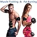 MUSCLE TONER ABS STIMULATOR Portable Muscle Trainer with Rhythm & Soft impulse - 6 Modes & 10 levels with Simple Operation - Ultimate abs stimulator for Men Women