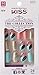 Kiss The Collection Nails (SSC03 - TEMPTATION) Medium Design Nails with Glue