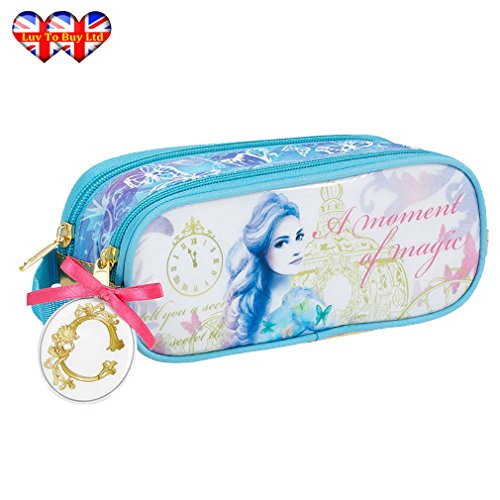 Beautiful disney cinderella,double zip,pencil case,make…