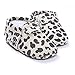 LIVEBOX Infant Baby Moccasins Soft Sole Leopard Print Anti-Slip Tassels Prewalker Toddler Shoes (M: 6~12 months, Cow Print-Grey)