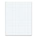 TOPS Cross Section Pad, 1 Pad, 5 Squares/Inch, Quadrille Rule, Letter Size, White, 50 Sheets/Pad, 1 Pad (35051)