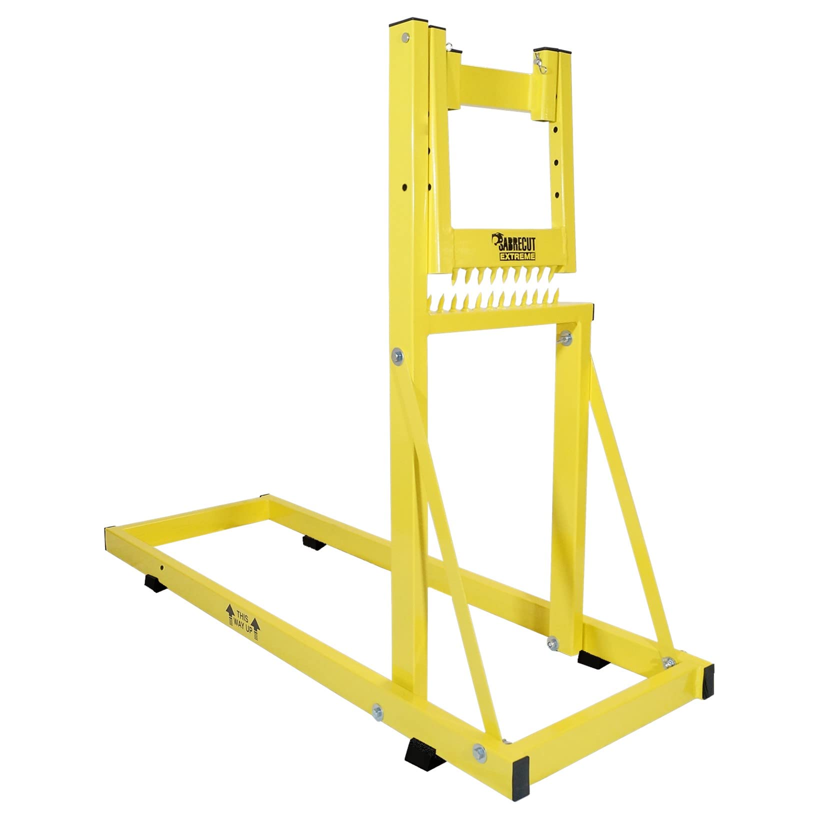 SabreCut SCLB01 Folding Log Buddy Log Saw Horse Smart Holder Bench Chainsaw Pruning Lopping Cutting Holder Garden Heavy Duty