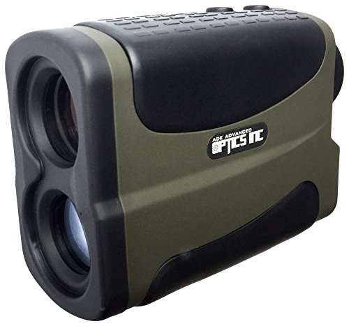 Ade Advanced Optics Golf Laser Hunting Range Finder with PinSeeker Binoculars, Green