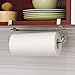Pano Updated Size Paper Towel Holder Under Cabinet Stainless Steel Paper Rolls Rack Organizer 11.8