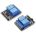 DZS Elec 2pcs 2 Channel Relay Module with Optocoupler 5V Active Low Level Amplifier Trigger JD-VCC Relay Power VCC Power