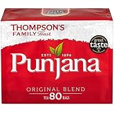 Thompsons Punjana Tea Bags 80 per pack - Pack of 2