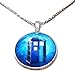 The Doctor Gift Pack. Tardis Necklaces, Gallifreyan Keyring, Bracelets and Pin in Gift Pack