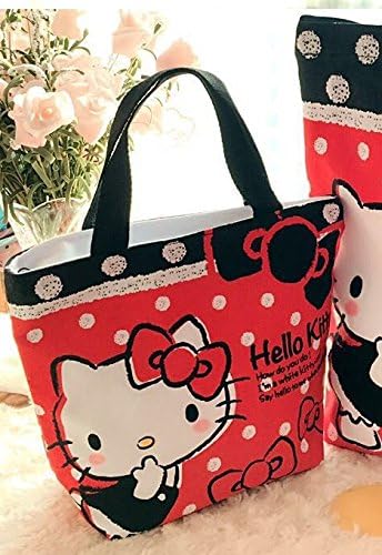 CJB Sanrio Hello Kitty Lovely Multipurpose Lunch Bag (Red Finger)