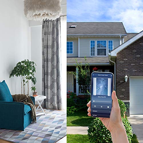 Smart Curtains System, Automatic Curtain Opener with Remote, Control by