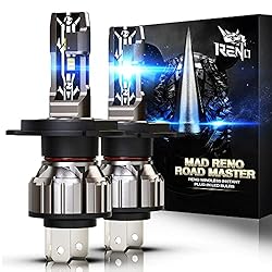 RENO H4 LED Bulbs,9003 LED Fog Light HB2 12000LM
