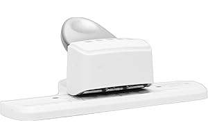 Zerodis Square Paper Punch Punches Hole Puncher for Double Loop Binding 4.5mm Holes for A4 B5 A5 Documents Square Paper Punch