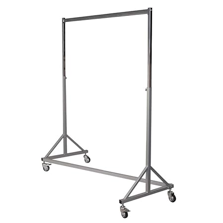Profi Industrie Kleiderstange sehr stabiler Kleiderständer auf Rollen höhenverstellbar bis 205cm maximal 150kg belastbar!