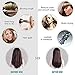 1875W Powerful Negative Ions Hair Dryer Ceramic Professional Far Infrared Blow Dryer 2 Speeds 3 Heating Settings with Diffuser Concentrator & Comb