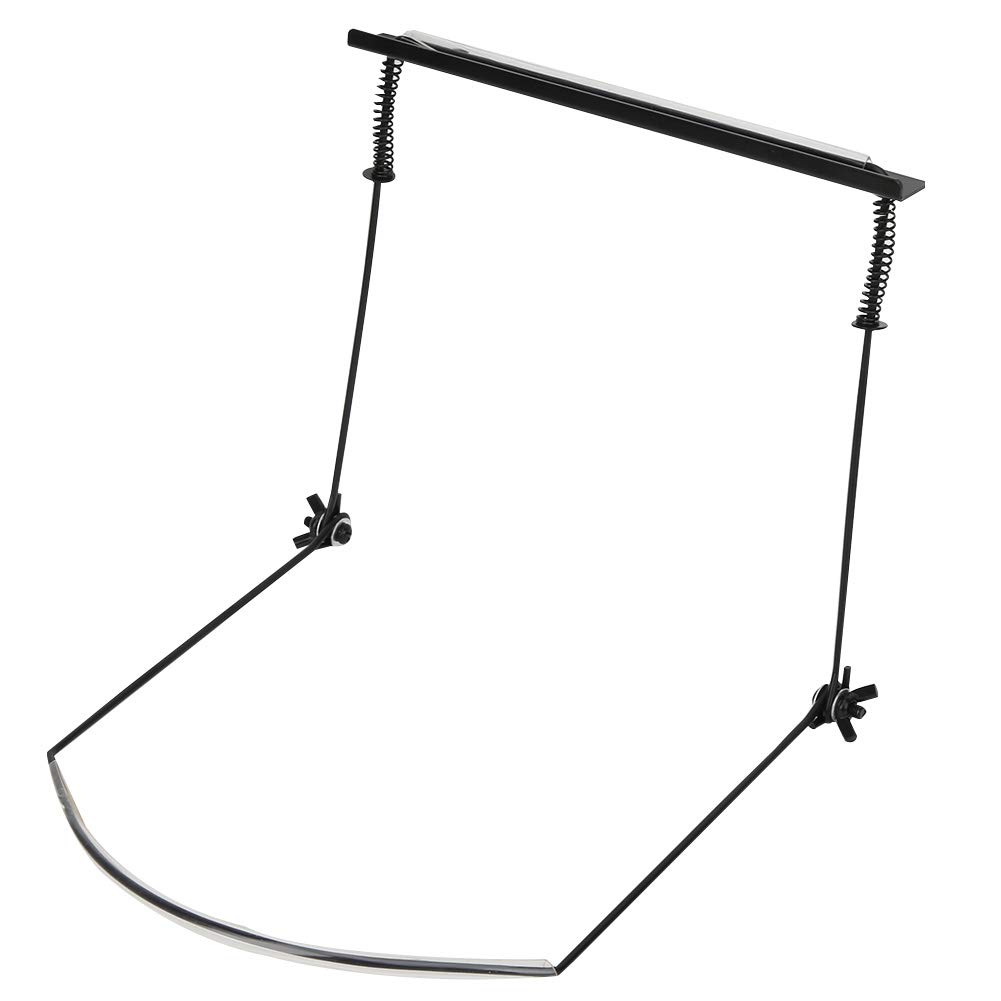 Harmonica Stand, 24‑Hole Harmonica Stand Adjustable Neck Bracket Musical Wind Instrument Accessories(Black )