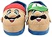 Super Mario and Luigi Kids Slippers