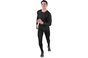 Kickoff Flexwear Thermal Underwear for Men Long Johns for Men Thermal Top Bottom Fleece Lined Base Layer Pajamas Cold Weather