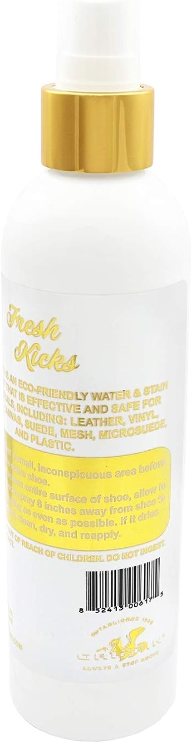 Fresh Kicks Water & Stain Repellent - Waterproofing Protector Spray For Shoes (8 oz.): Shoes