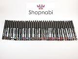 36pcs Nabi Retractable Waterproof Eyeliner (Wholesale Lot)