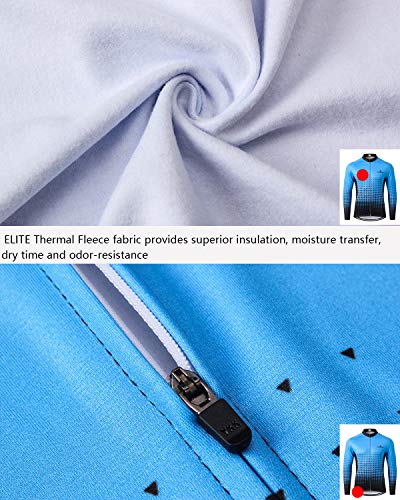 image for Mengliya MR Strgao Men's Cycling Winter Thermal Jacket Windproof Long 