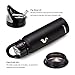Simple Drink 25oz Stainless Steel Sports Water Bottle with Straw Lid and Portable Handle - Reusable Wide Mouth Hydro Metal Flask - BPA Free Travel Bottle for Hiking, Cycling, Running