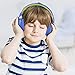 Kids Headphones for Toddlers Boys,85dB Volume Limiting Hearing Protection with Mic,Foldable Lightweight On Ear Headphones for Child Children,Boy Headphones Earphones Headset for Kids-Bluethumb 1