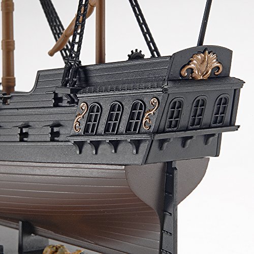 Revell 85197110018 Black Diamond Piratenschiff, Steckbausatz detailgetreuer Modellbausatz, Schiffsbausatz 1:350 – Bild 5