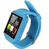 Bluetooth Smart Watch, Aosmart U8 Smartwatch for Android Smartphones - Sky Blue