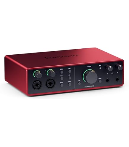 Amazon.com: Focusrite Scarlett 4i4 3rd Gen USB Audio Interface for