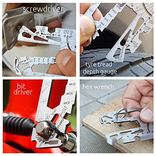 MRF MULTITOOLS Credit Card Multitool 60+Tools in One Universal 3.0