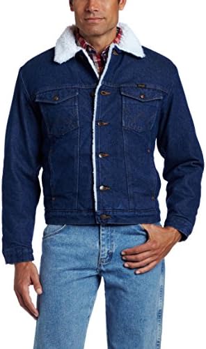 Wrangler Men's Sherpa Lined Denim Jacket