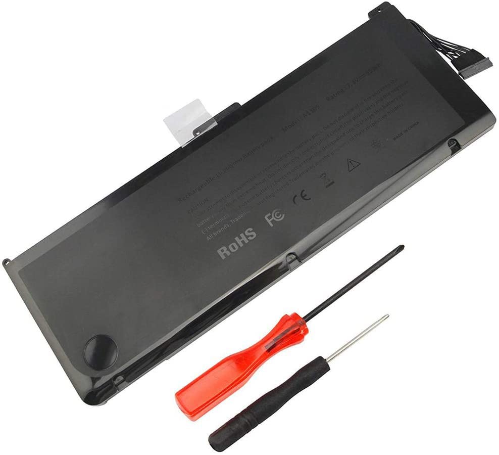 A1309 Laptop Battery Replacement for MacBook Pro 17inch A1297 (Only fit Early 2009 Mid2009 Mid2010 Version) MC226/A MC226CH/A MC226J/A 020-6313-C 661-5037-A[ 7.4V 10800mAh 80Wh]