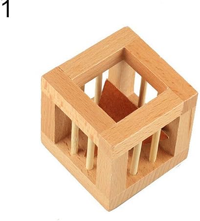 wooden triangle puzzle