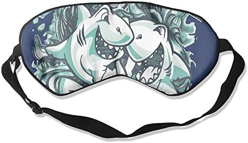 GUOFULIN Sleeping Eye Mask Group Shark Silk Adjustable Eyeshade Silk Mask Shade