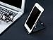 ETable Adjustable Cell Phone Stand Multi-Angle Portable Cellphone Stand for all iPhone, Samsung, Android Smartphones, Tablets, Kindle - Cell Phone Holder for Desk, Watching Video or Video Call - Black