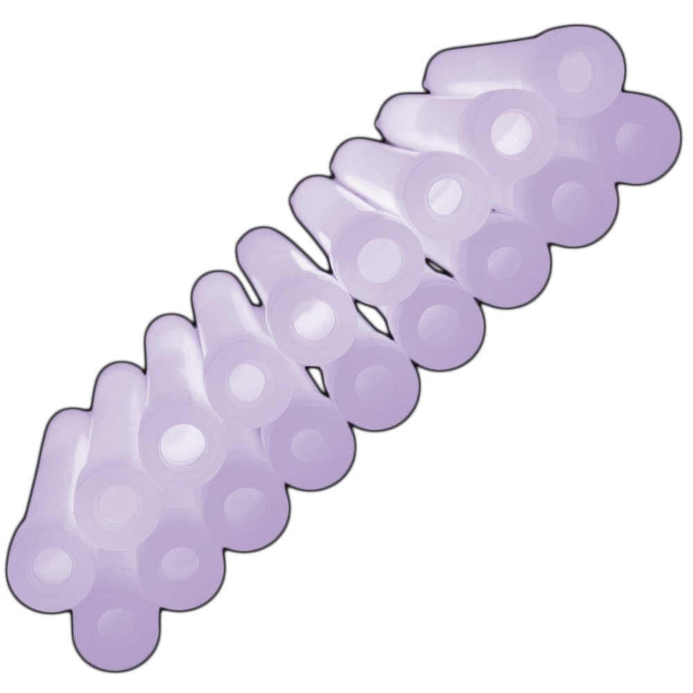 The Glowhouse Premium 6 inch Glow Stick pack of 25 Individually Wrapped with Lanyards (White) — image 1