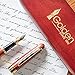 Golden State Ink [Top Rated Rosewood Fountain Pen] Designer Luxury Fountain Pens our Napa Valley Collection - Best 100% Handcrafted Pen Set with Case- Perfect for Gifts - Calligraphy Pen