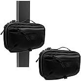 Magnetic Bag Company - Black Fanny Bag Sling Chest Bag for Men and Women | Magnetic Gym Bag for Gym, Travel, Work, and Sports | Keep Your Items Off the Dirty Gym Floor with Magnetic Attachment
